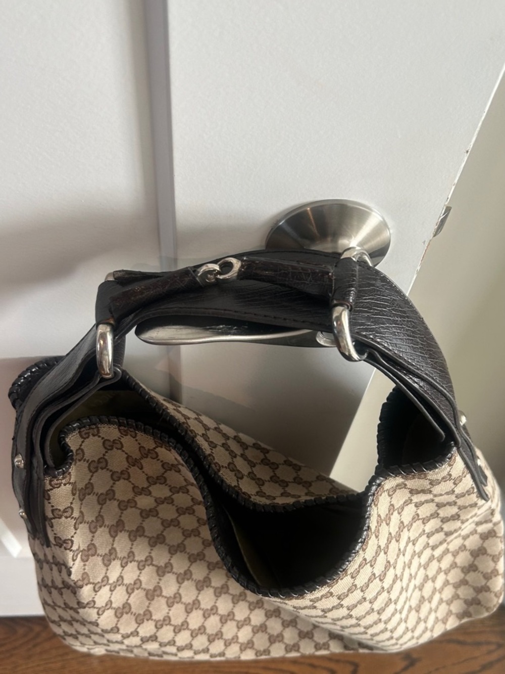 GG Canvas Hobo Bag - Picture 3 of 15